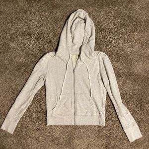 Zip up sweatshirt